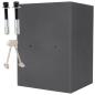 Preview: Rottner Kurzwaffentresor EN-1 KWT- 65 IT Doppelbartschloss schwarz S00359